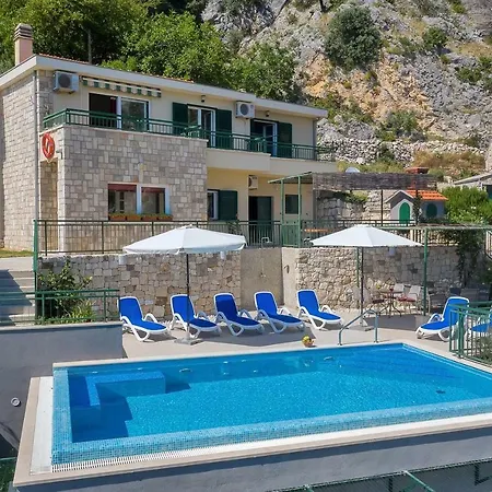 Makar,heated Pool,gym,grill,seaview Вилла