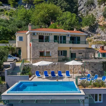 Вилла Makar,heated Pool,gym,grill,seaview *