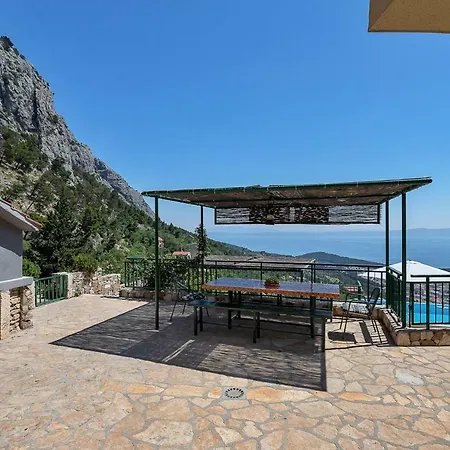 Вилла Makar,heated Pool,gym,grill,seaview