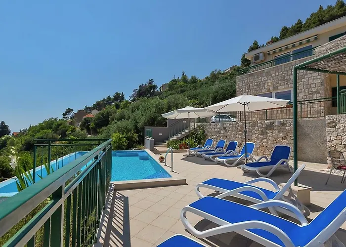 Makar,heated Pool,gym,grill,seaview Vila