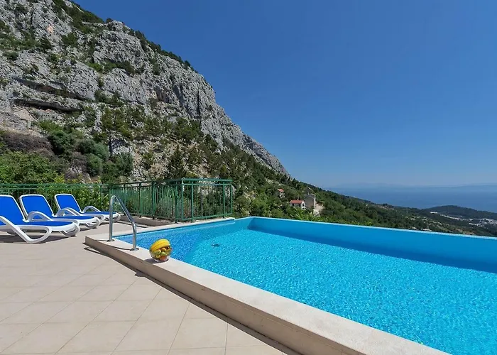 Makar,heated Pool,gym,grill,seaview Vila
